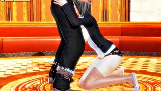 3D Hentai - Two managers having sex in the casino lobby