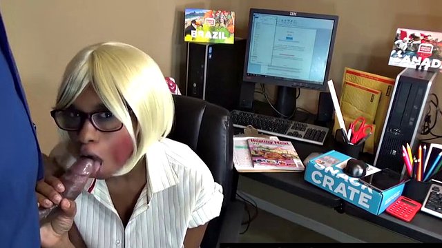 msnovember movie: my first day at work ebony amateur fucking