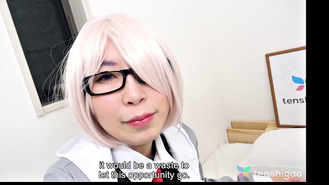 Kyoko Mikami with her huge tits is back for more sexy fun in her costume