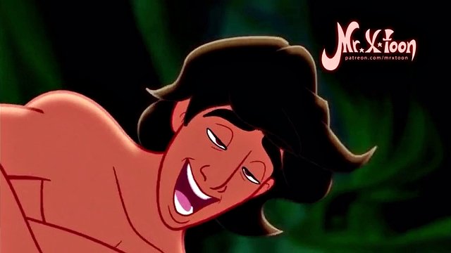 Hercules fucks AND creampies Aladdin (Gay Cartoon)