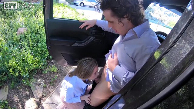 Stepsister hides the secret from her persistent stepbrother