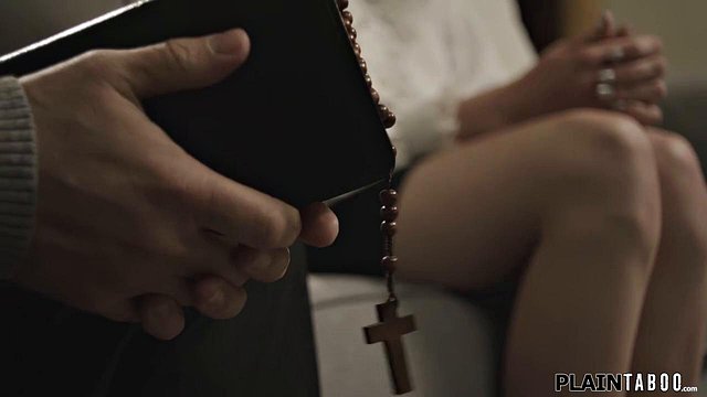 Lexi Lore Gets Purified from Sinful Lust by Charles Dera, Tommy Gunn and Tommy Pistol in Wild Double Pen