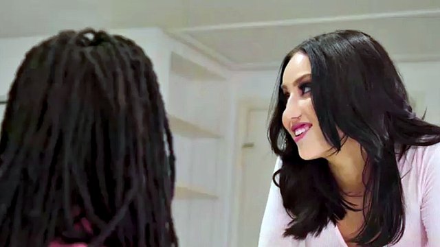 sexy stripper jade baker loves licking kira noirs wet pussy in the office