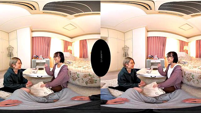 Selv om barna mine har rett ved min side. Mao Watanabe: Store pupper, asiatisk og japansk VR -porno
