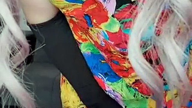 Transexuelle Seins Masturbation Auto Appréciant Mignon Ladyboy