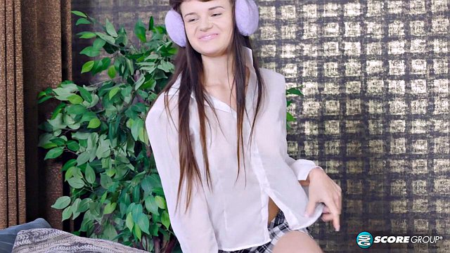 Busty Teen Olivia Zlota Gets Pounded by Hung Stud