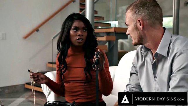 MODERN-DAY SINS - Shocked Ana Foxxx Shares Husband With BDSM Hookup Liv Revamped - CUM ON PUSSY