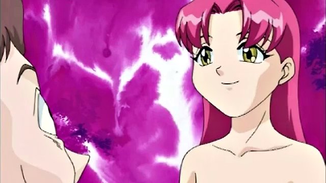 Anime teen drilled hard in dark group bondage