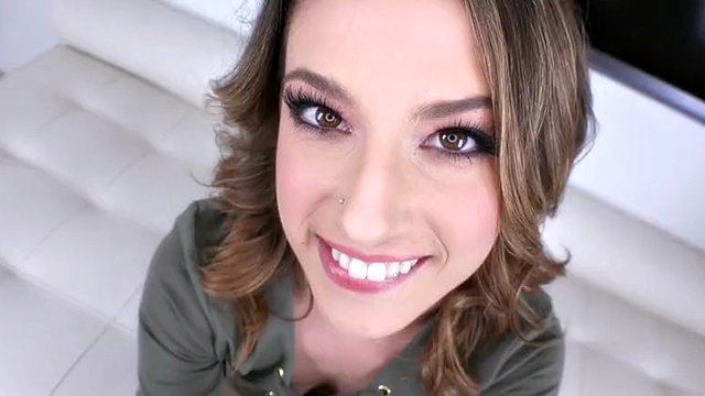 Kristen Scott gives a blowjob and gets her pussy fucked at an audition