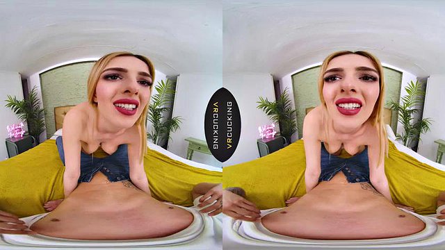 VR Blonde Cucks You: Blowjob, Pov & Fetish Porn