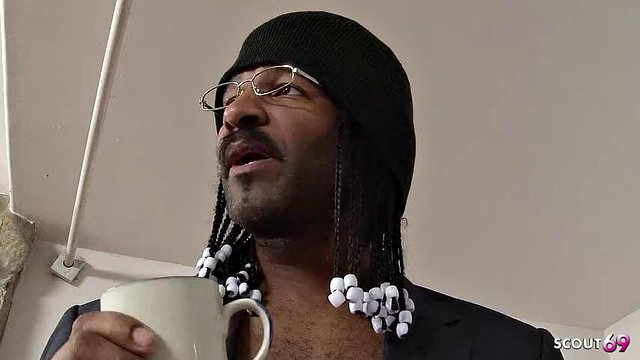 Mature Wife suprise by Black Monster Cock Guy next Door to Interracial Cheating Fuck