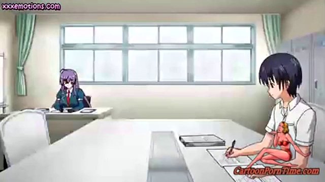 voluptuous anime babe enjoys hard fucking