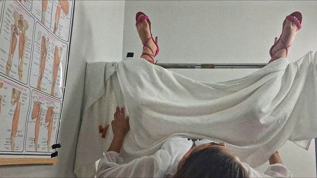 Brazilian Cuckold's Fiancée Overpowers Doctor