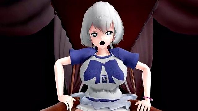 mmd r18 Junko a sexy slut fuck cheating wife 3d animation hentai gangbang cum swallow sex