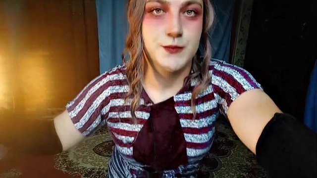 HOT FEMBOY WITH BIG BUTT STUDENT TEEN GIRLLY DRESSED CUTE CROSSDRESS MODEL KITTY AT HOME TRYING TO GET DRESSED AND DO SEXUAL PERFORMANCE