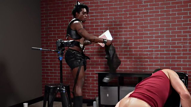 black leather top stud barebacks cosplay bottom stud
