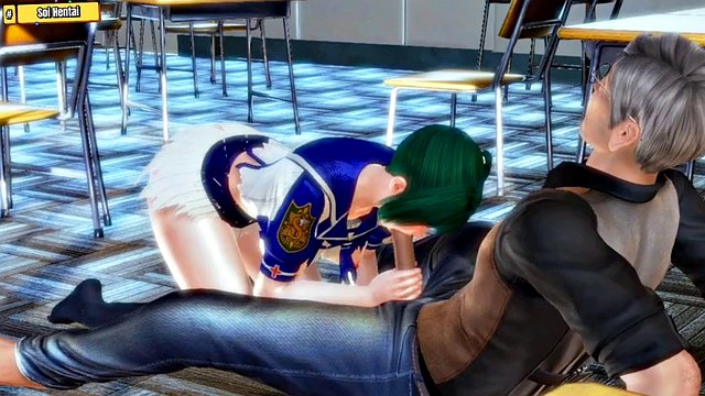 3D Hentai - Principal and cheerleader fucking hard in the classroom