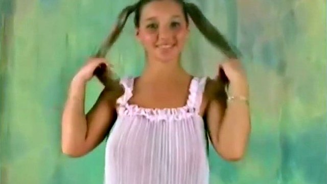 christina lucci [ model ] sexy dance with bouncy juicy tits and ass
