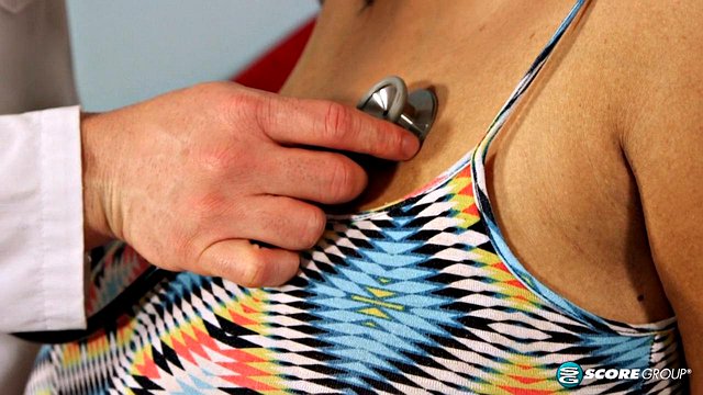 Roxi Red Pounds Busty Doctor