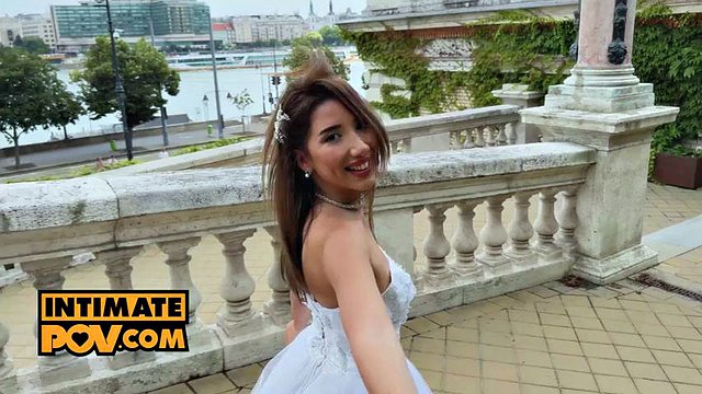 Layla Scarlett is eager to get you into bed for wedding day anal by It sPOV: Porn