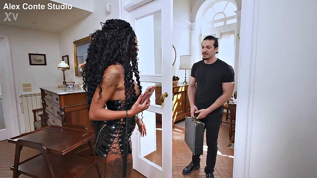 Big Tits Ebony Lesbians Cumshot