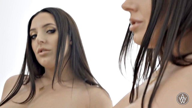 Amazing Double Penetration with Double Vaginal and Double Anal (ANGELA WHITE, Markus Dupree, Mick Blue)