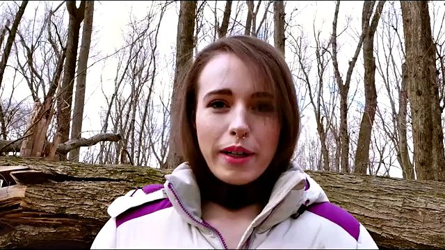 Fireworks in the sky and in her pussy
