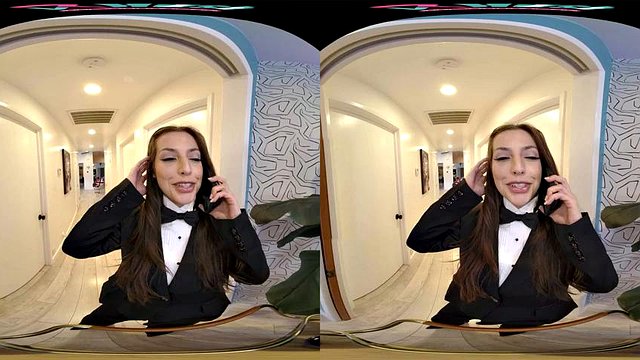 Test: Blowjob, Doggy & Cowgirl VR-Porno