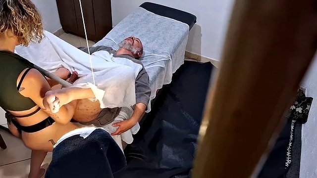 He went to the doctor to have his prostate examined, but the doctor stuck the strapon in his ass
