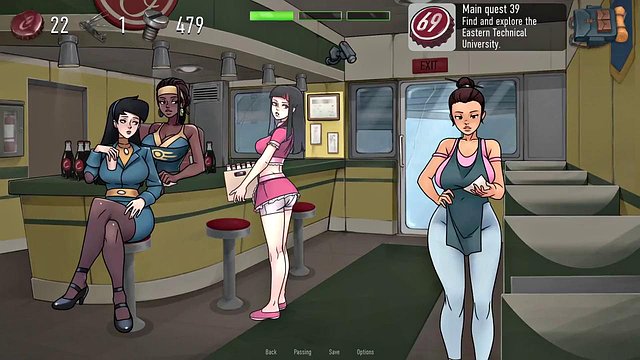 Deep Vault 69 Hentai: Blowjobs and Anal in Shower