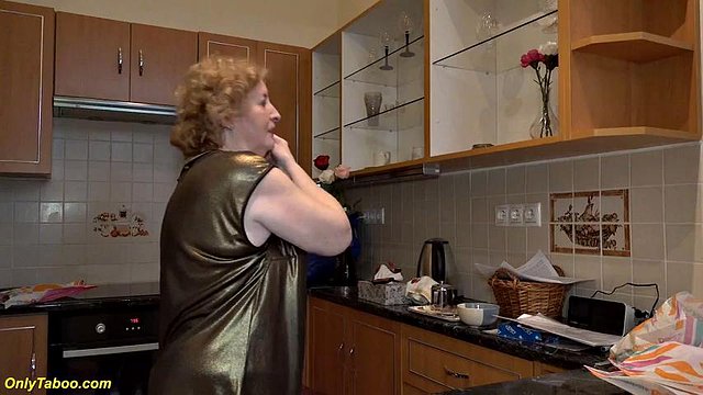 redhead big belly real 82 years old granny gets extremely rough and deep ass fucked by the monster cock: Porn