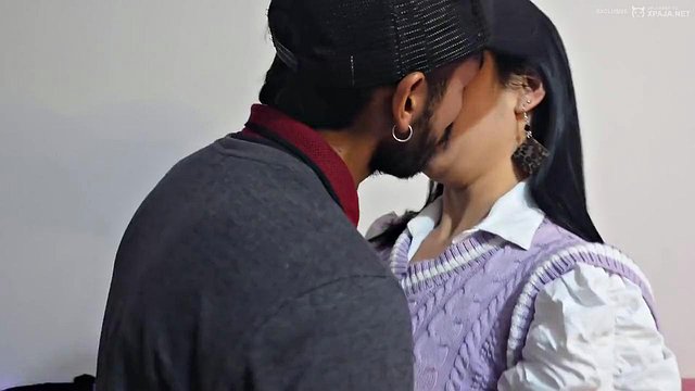 Brunette Teen Candy's Casting Debut with Robin