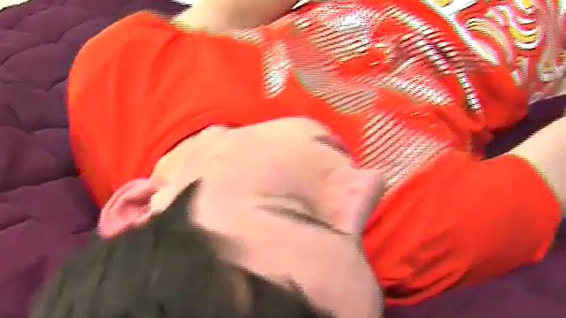su un letto morbido