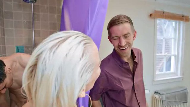 Cheating wife Rebecca More returns to her husband for round two after getting fucked by Jordi - BRAZZERS