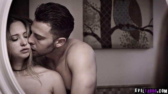 Quinn Wilde's Big-Tits Sis Deep-Throats in Secret Sapphic Affair