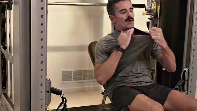 Gay daddy gets nailed at the gym by cute blond twink after workout