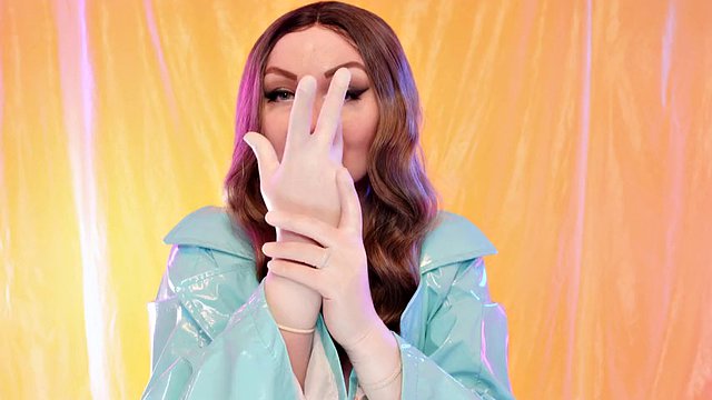 ASMR: surgical latex gloves (Arya Grander)