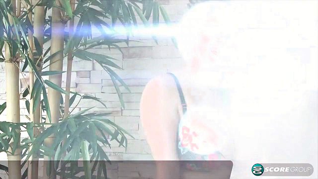 Busty Milly Marks Striptease