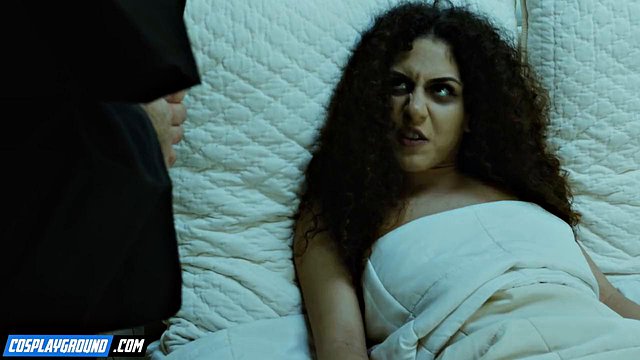 Liv Revamped Surrenders to a Priest's Massive Big Cock for Rough Deep-Throat Blowjob