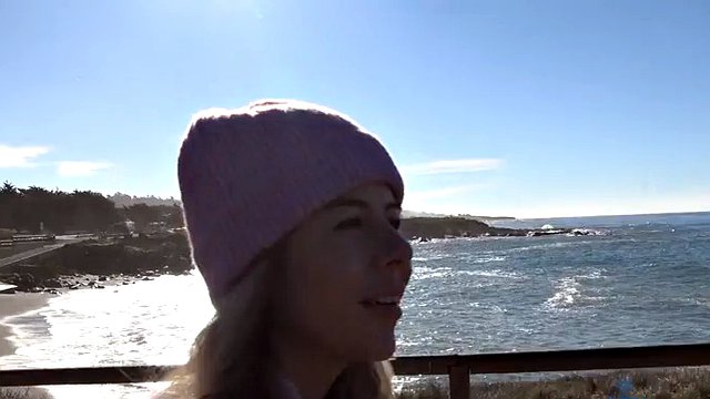 Behind the scenes of fun on the beach and in the room with Summer Vixen.