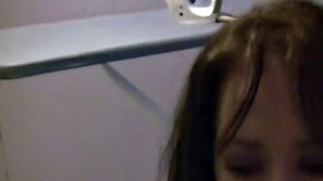 Sexy Girlfriend Gives Her Boyfriend A Blowjob On The Stairs