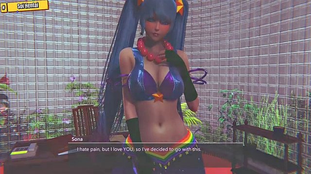 Hentai 3D - Ahri และ Sona - League of Legends