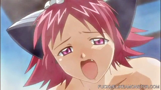 Doggy style anime teen takes a hot load