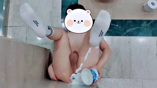 Korean insertion Yogurt in Public Elevator hall
