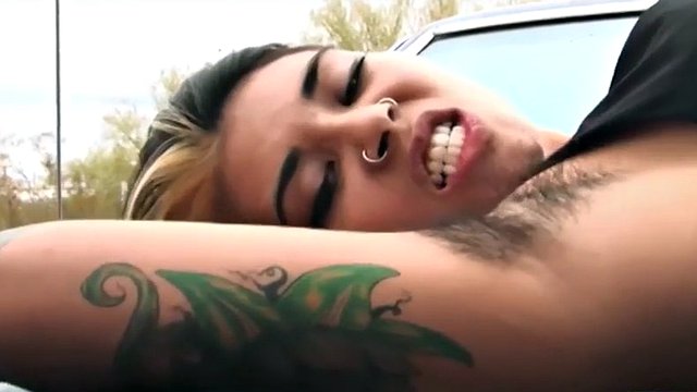 hairy feministic lesbian couple enjoy eating pussy and fisting