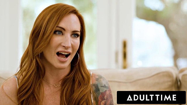 Milf Sophia Locke and Redhead Madi Collins Unleash Blowjobs and Hardcore Pounding in Taboo Threesome