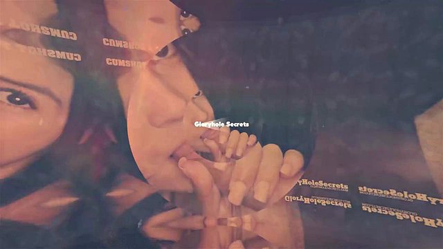 Riley Rose Swallows Cumshots from Gloryhole in Debut Slam