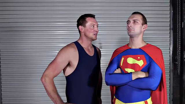 dom wrestler barebacks cosplay bottom be4 cums on her face