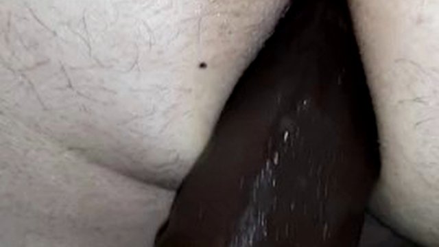 wife pegging husbands tight little ass