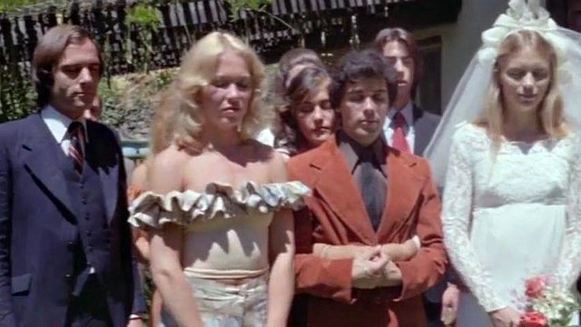 Festa di matrimonio: porno vintage, orgia e sesso di gruppo